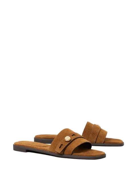 Tory Burch Romy strap button slide