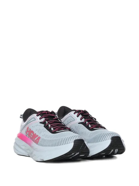 HOKA striped sneakers