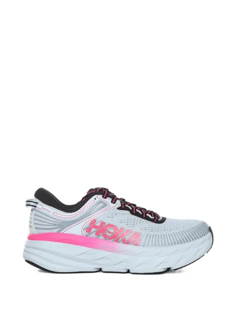 HOKA striped sneakers