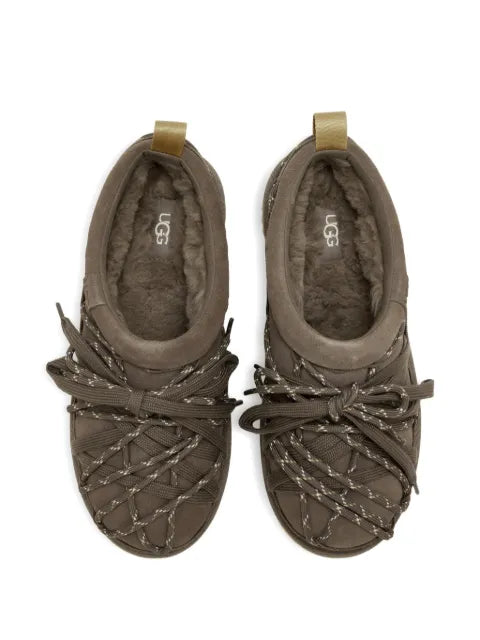 UGG woven lace-up sandals