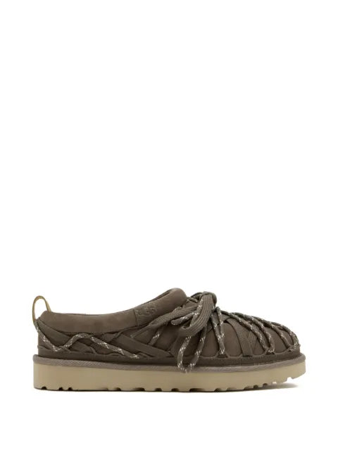 UGG woven lace-up sandals