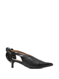 Toga Pulla western-style embroidered slingback pumps