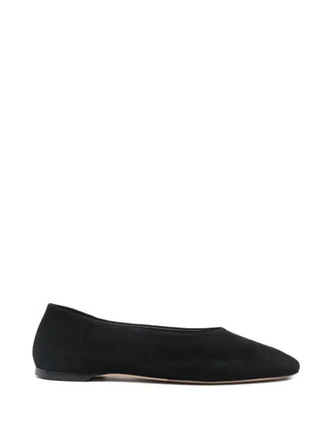 TOTEME slip suede ballerinas