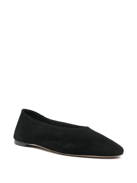 TOTEME slip suede ballerinas