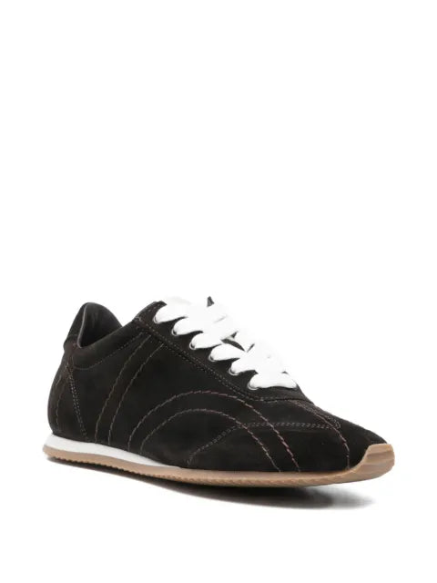 TOTEME Flex suede sneakers