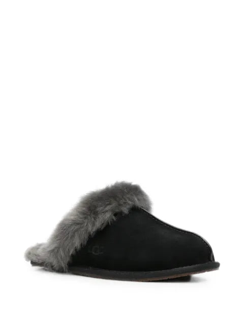 UGG Scuffette II shearling-trim leather mules