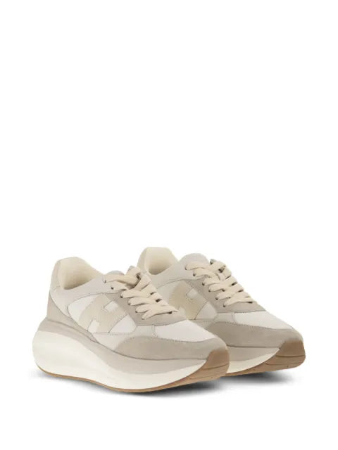 Hogan Maxi I Active lace-up suede sneakers