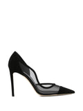Jimmy Choo Brigitte 100 mesh-panel pumps