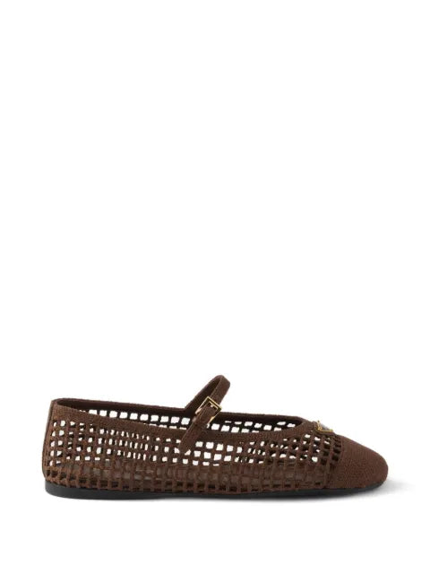 Prada crochet ballerinas