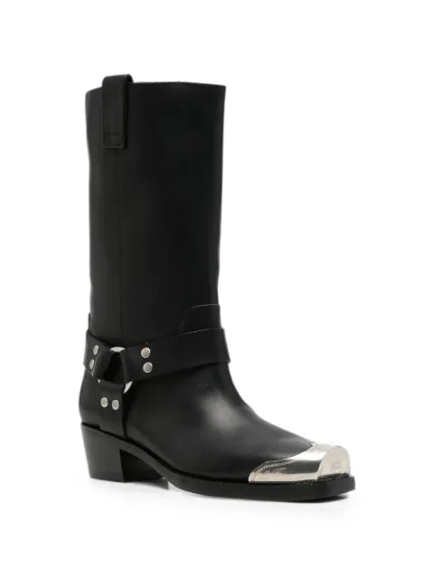 Paris Texas Roxy embellished toe boots
