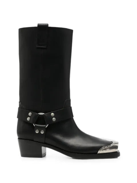 Paris Texas Roxy embellished toe boots