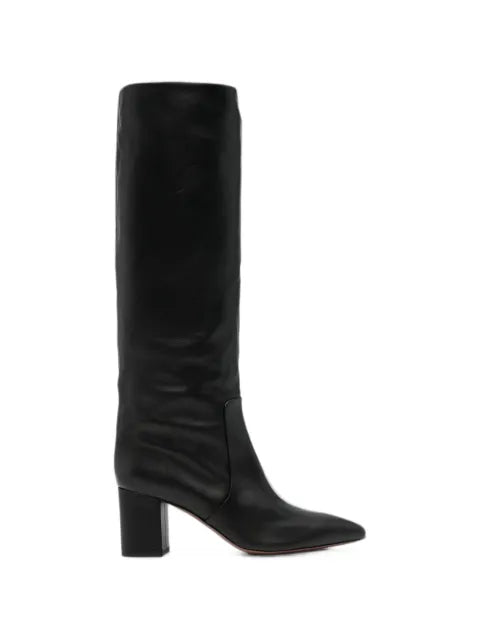 Paris Texas Anja pointed-toe pull-on boots