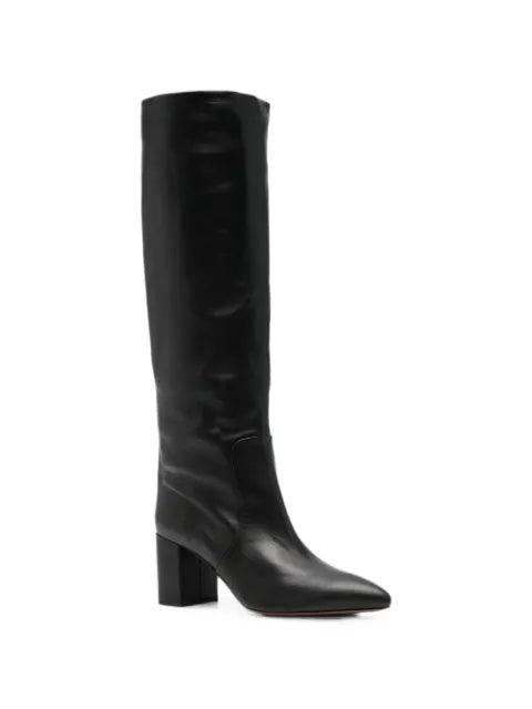 Paris Texas Anja pointed-toe pull-on boots