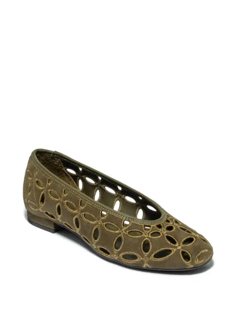 Bernardo Brie cut-out ballet flats