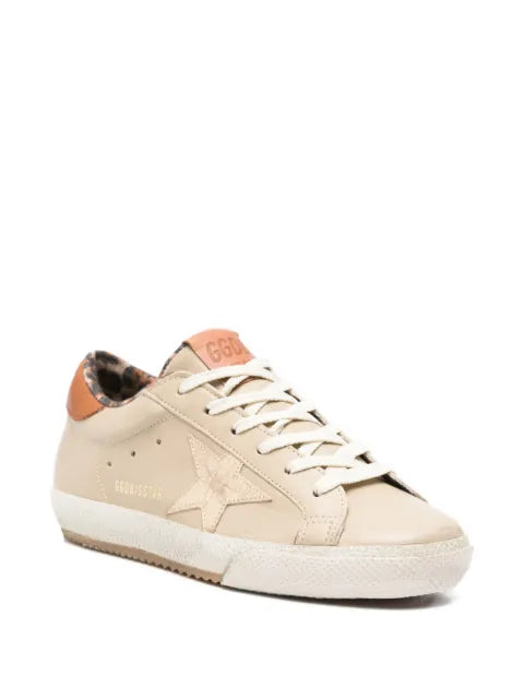 Golden Goose Super-Star animal-print sneakers
