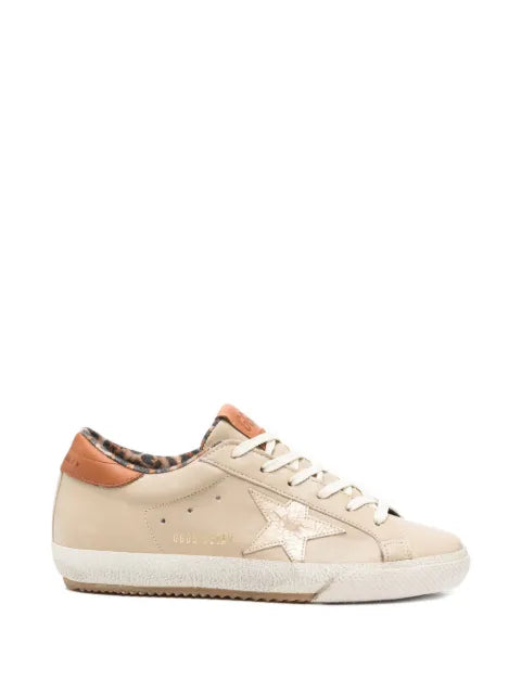 Golden Goose Super-Star animal-print sneakers
