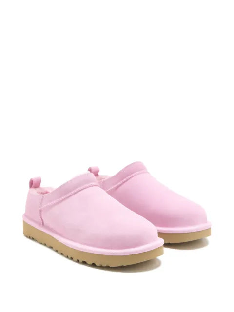 UGG Classic Micro pink suede boots