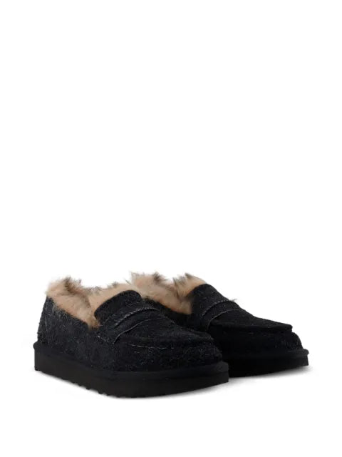 UGG Ellis fur trim loafers
