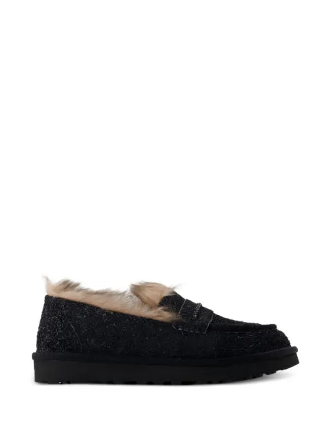 UGG Ellis fur trim loafers