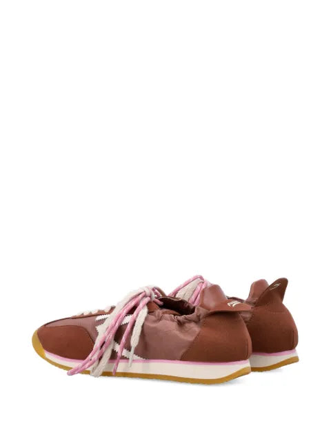 Puraai panther leather sneakers