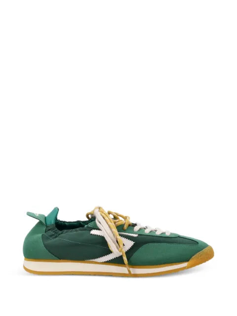 Puraai panther appliquéd sneakers