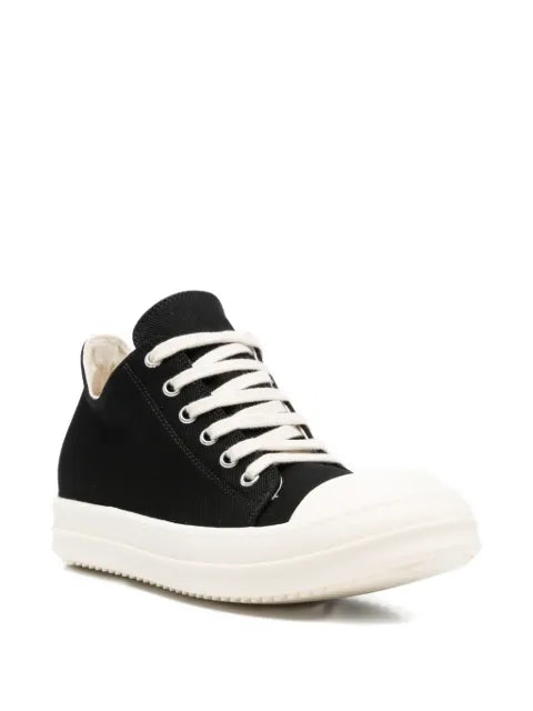 Rick Owens DRKSHDW Temple low sneaks 13oz overdyed denim