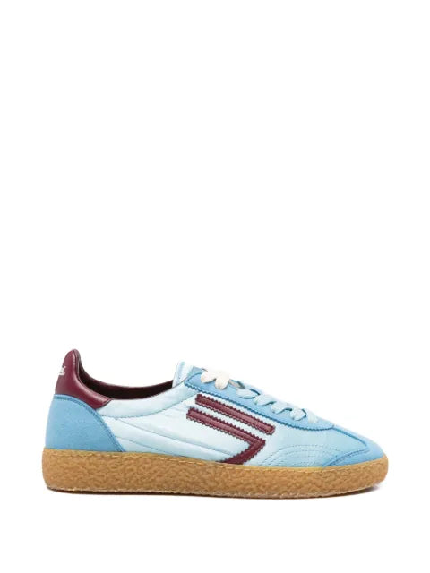 Puraai blue lace-up sneakers