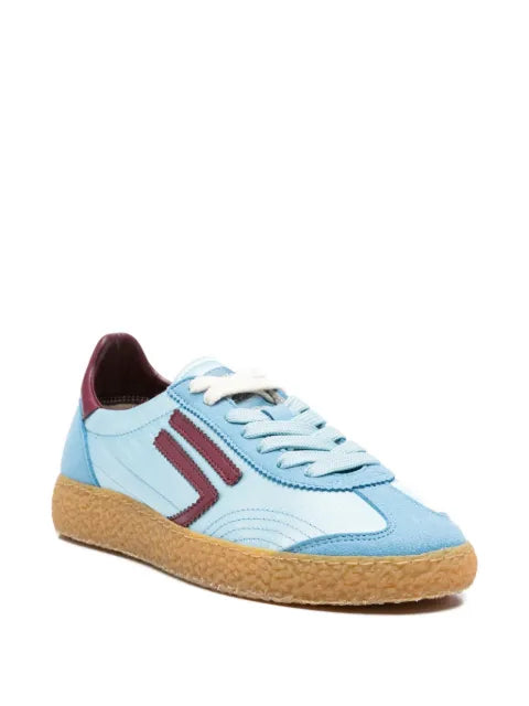 Puraai blue lace-up sneakers