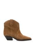 ISABEL MARANT Dewina suede western ankle boots
