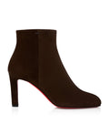 Christian Louboutin Fannylove Booty 85 Suede Boots