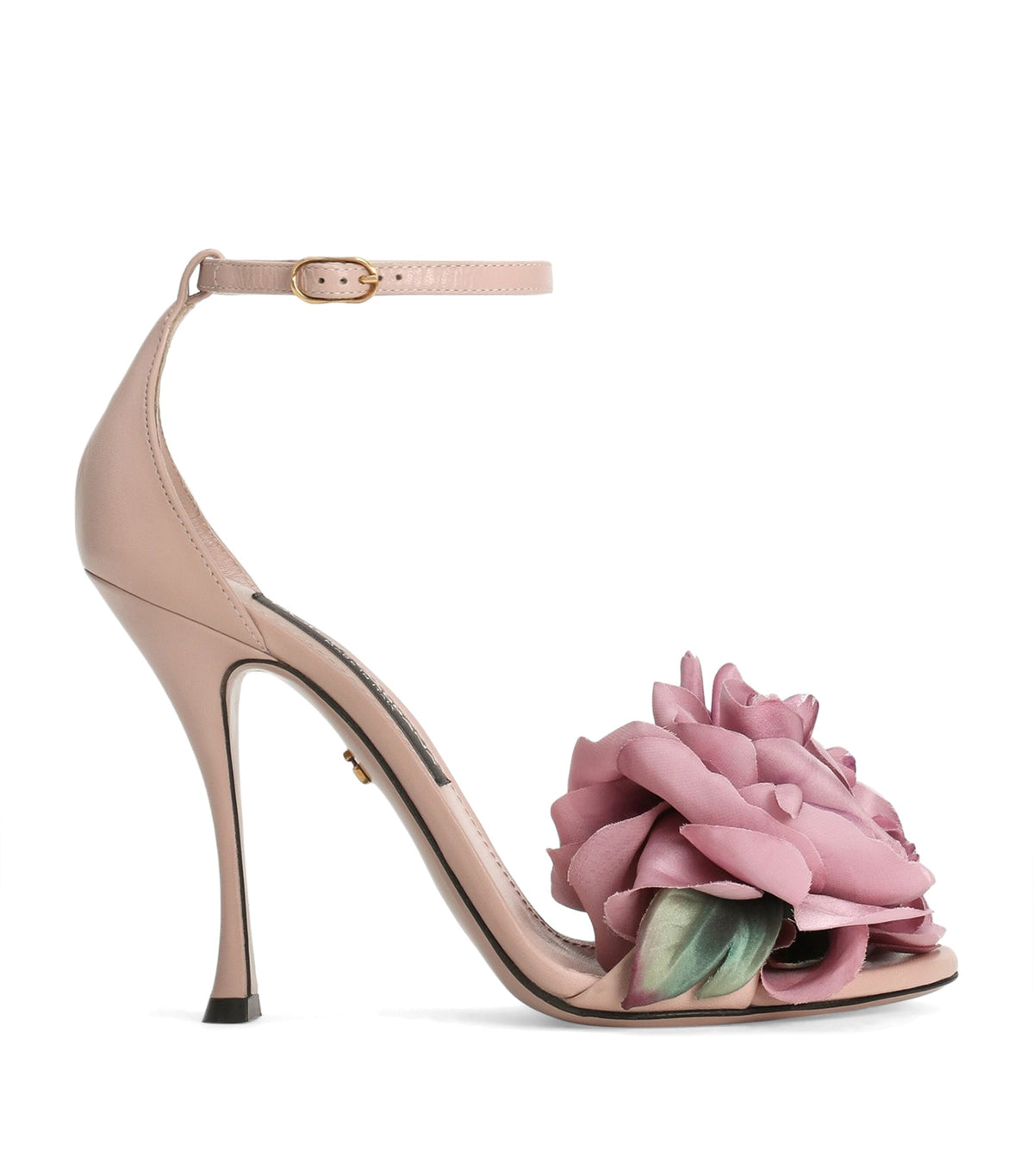 Dolce&Gabbana Leather Keira Sandals 105