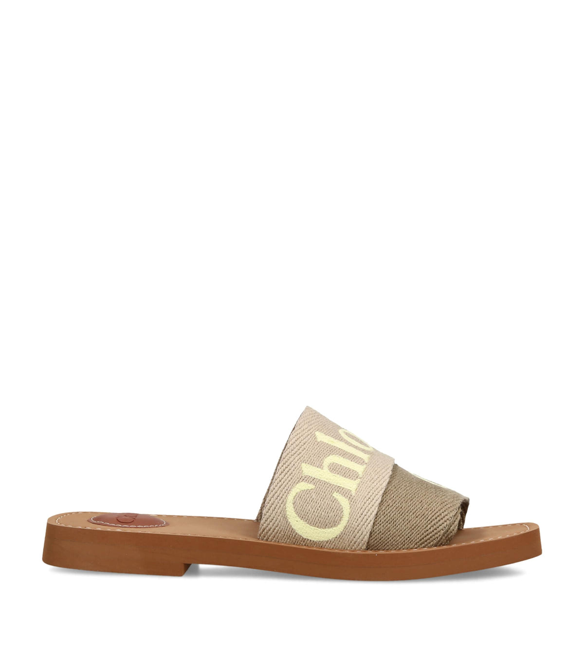 Chloé Canvas Jacquard Woody Sandals