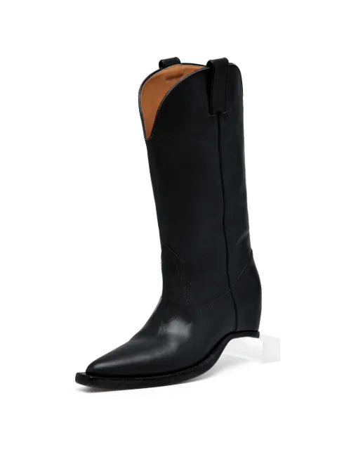 Maison Margiela heel-less western boots