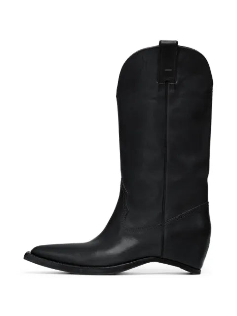 Maison Margiela heel-less western boots