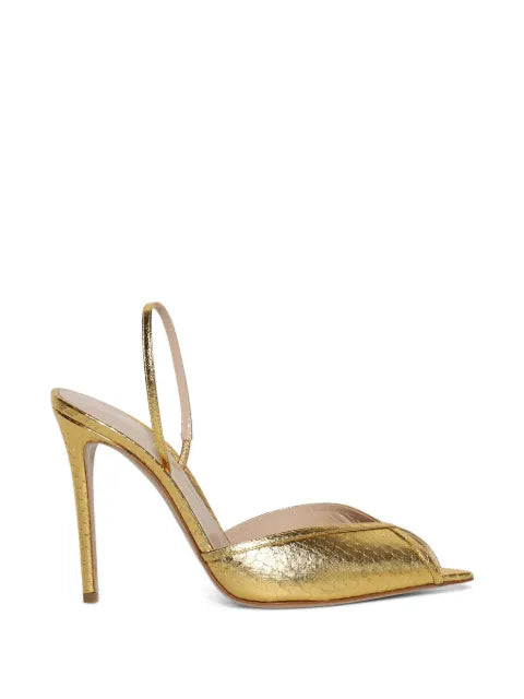 Andrea Wazen Katy sling-back sandals