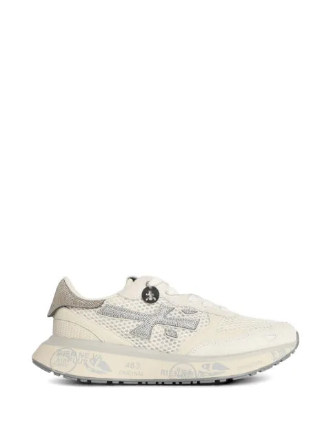 Premiata Lauryn glitter-effect mesh sneakers