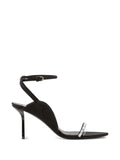 Victoria Beckham Victoria embellished sandals 75 satin