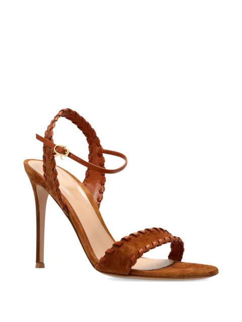 Gianvito Rossi braided-detail open-toe sandals