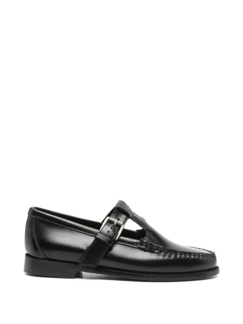 G.H.Bass Weejuns Mary Jane shoes in black leather