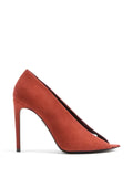 Valentino Garavani open toe Révélé suede pumps 105mm