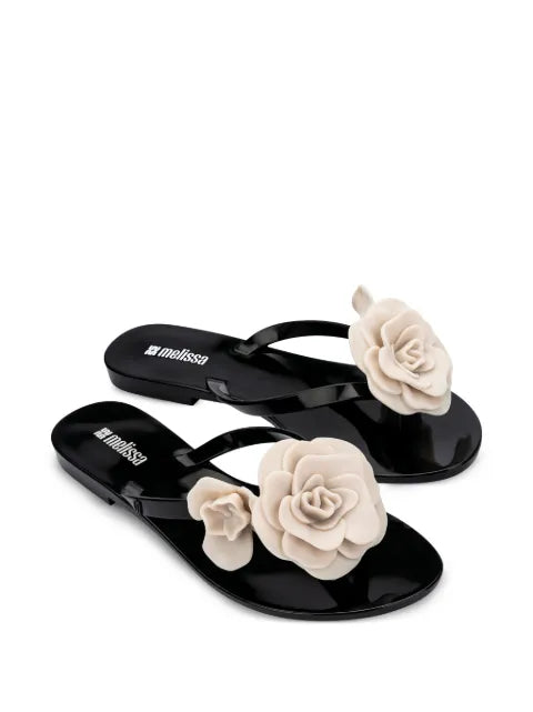 Melissa Harmonic Springtime flip-flops