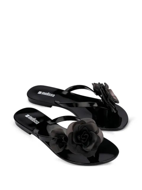 Melissa Harmonic Springtime flip-flops