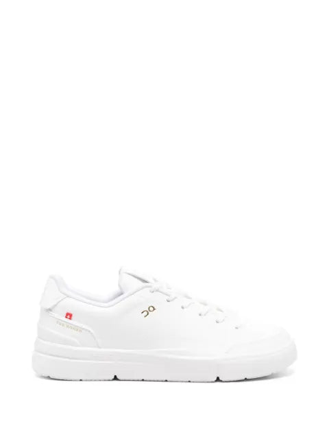 On lace-up sneakers