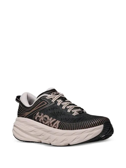 HOKA Bondi 7 logo-print sneakers