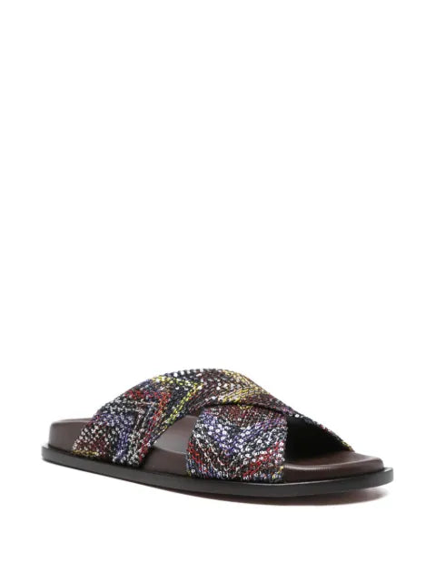 Missoni criss-cross-strap sandals
