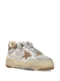 Golden Goose star appliqué leather sneakers