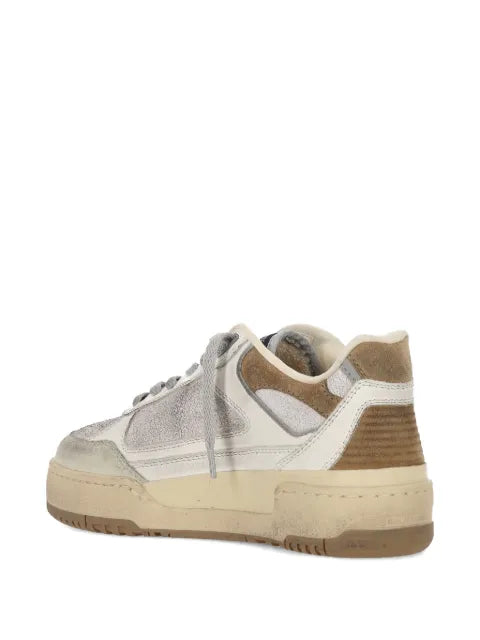 Golden Goose star appliqué leather sneakers