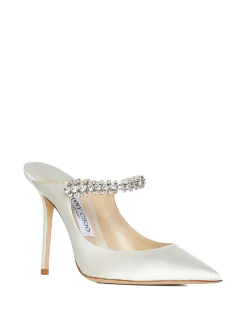 Jimmy Choo crystal-embellished pointed-toe pumps