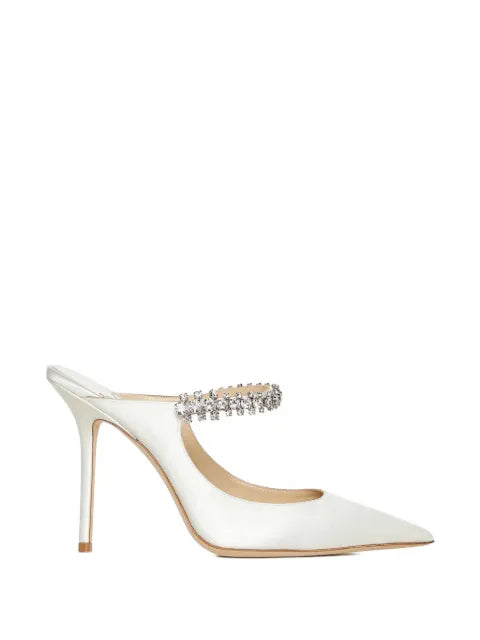 Jimmy Choo crystal-embellished pointed-toe pumps