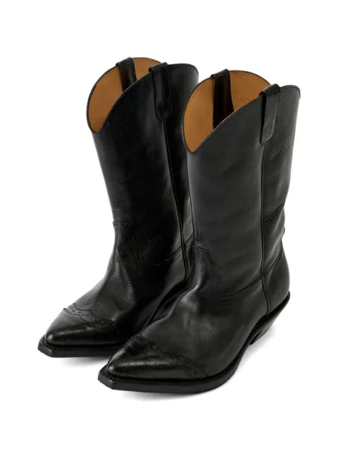 OUR LEGACY Consultant pointed-toe leather boots